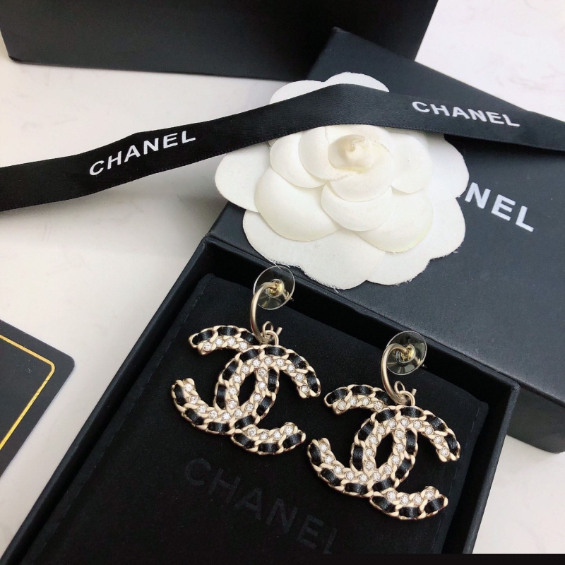 Ch*el earrings